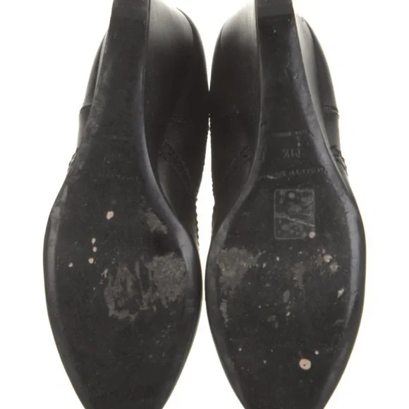 Balenciaga Leather Ankle Chelsea Boots Women size 9.5 - Picture 3 of 5